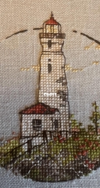 Lake Michigan - Lighthouse by Svetlana Nemiritskaya