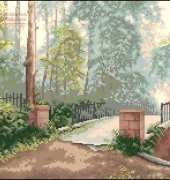 Zolotoe Runo LP-012 Bridge in the Old Park