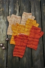 Leafline Mitts by WOLLWERK simone eich-English-German-Free