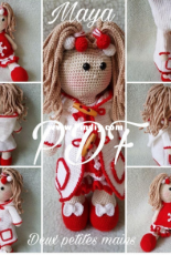Deux Petites Mains - The Two Little Hands - Sandrine Campana Garcia -Maya and Christmas Clothes