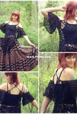 Morale Fiber - Regina Weiss - Mandala Top Add-On Angel Sleeves