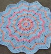 Smooth Fox - Donna Mason-Svara - Flower Round Ripple 12 Point - Free