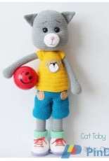 Amigurumi Aşkına - Tiny Mini Design - Demet Karabayır - Amigurumi Cat Toby - Russian - Translated