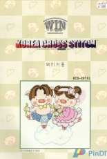 WIN Korea Cross Stitch KCS-00701 - Pig Couple