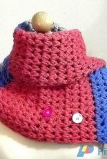 Ocean Sunrise Colour Block Scarf by ag handmades -Free