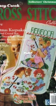 Christmas Toys II Stocking from Stoney Creek Cross Stitch Collection August 2006 XSD