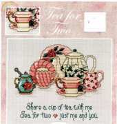 Sue Hillis Designs L166 Tea for Two