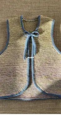 Lonely Leftovers Vest by Elin Berlin - Wool and Beyond