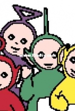 Sarah Lambert- Teletubbies Graphghan