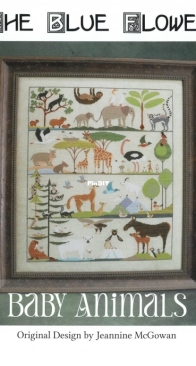 The Blue Flower - Baby Animals PCS + XSD