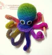 CosmonautLlama - AllSoCute - Seren - Octopus amigurumi