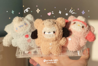 Wind Rises Crochet - 3 in 1 Sanrio Teddies