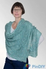 Carmen Number I Shawl by Ruth Michel-English,German-Free