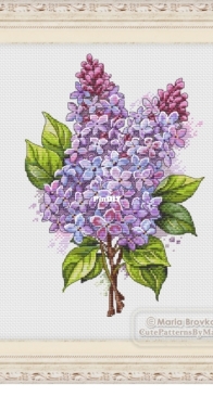Lilac Blossom by Maria Brovko