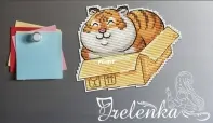 Tiger in a Box by Irina Trepenkova (Irelenka)