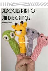 Fernanda Vallu- Animal Finger Puppets- Portuguese