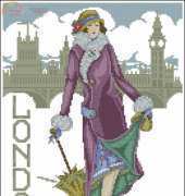 London Lady by Joan Elliott from Cross Stitch Gold 81 XSD