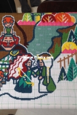 [WIP: Brave by DoNa Stitch - 17] - Fence and more grasses!