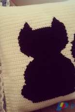 Cherry Floss Crafts - Alice Ruley - The CherryFloss Cat Cushion - Free