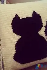 Cherry Floss Crafts - Alice Ruley - The CherryFloss Cat Cushion - Free