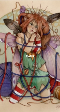 Colray Crafts CCCLR1045 The Tangle Fairy by Linda Ravenscroft XSD