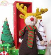 Hip Haakwerk - Carla Stey - Dolf the reindeer - Dolf het rendier - Dutch