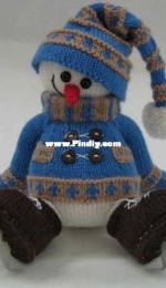 Wingless angel - Galina Anoshina - Snowman in Russian