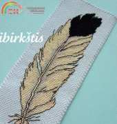feather bookmark