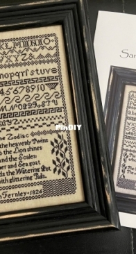 Just Stitching Along - Sarah Ann Fernley 1826 XSD + PCS