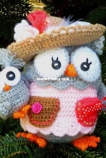 Owl and her baby