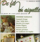 De fil en aiguille DFEA 24 MARS/AVRİL 2002 March/april 2002