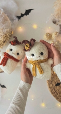 Cute Pattern By Ya - Buba toys - Volikova Lyubov - Ghost boo - Russian