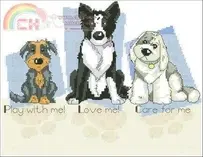 DMC K5222 Perfect Pets -The Three Amigos