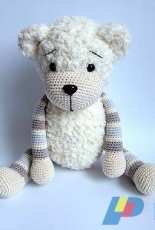 Rozarrka - Crocheted Bear - Slovak