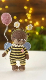 Funny Hook - Svetlana Maksimenko - Oliver the Teddy bear