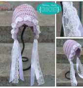Hatting Madly Crochet -  Vintage-inspired Bonnet