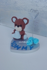 Photo frame with bear