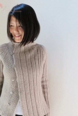 A Fine Tuesday Cardigan by Connie Peng/yellowcosmo