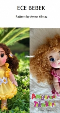 Amigurumiteknikleri - Aynur Yılmaz - Ece Baby - Ece Bebek - Turkish