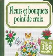 Les Editions ASAP-Fleurs et Bouquets au point de Croix-Brigitte Roquemont