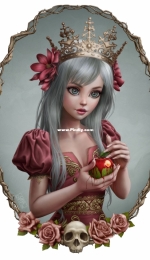 The Cheshire Cats Designs - Applebite by Cris Ortega