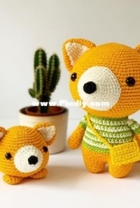 DIY Fluffies - Mariska Vos-Bolman - Alexander the Fox - English and Dutch