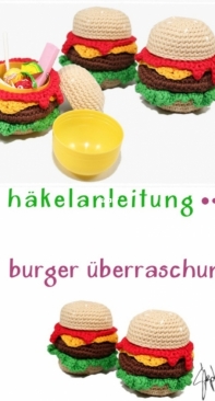 Pattern by Steph - Stephanie Risthaus - Burger Surprise - Burger Überraschung - German