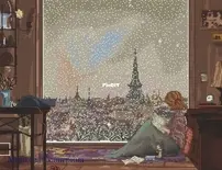 Winter In Paris by Ekaterina Meshkova