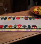 Tabelrunner with Accuquilt GO
