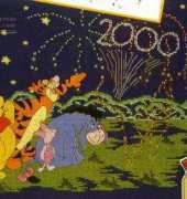 Designer Stitches H27 Poohs Millennium Fireworks Display