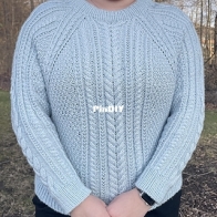 Arctic Frost Sweater by Becca Knits