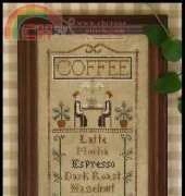 Little House Needleworks LHN 025 - Coffee Menu
