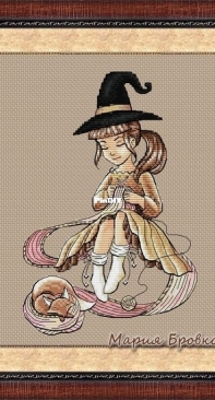 Knitting Witch by Maria Brovko XSD
