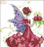 Nora Corbett NC198 Pixie Blossom Collection - Geranium XSD